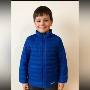 Lands' End Unisex Insulated Down Alternative Thermoplume Jacket Large 10-12 NWT